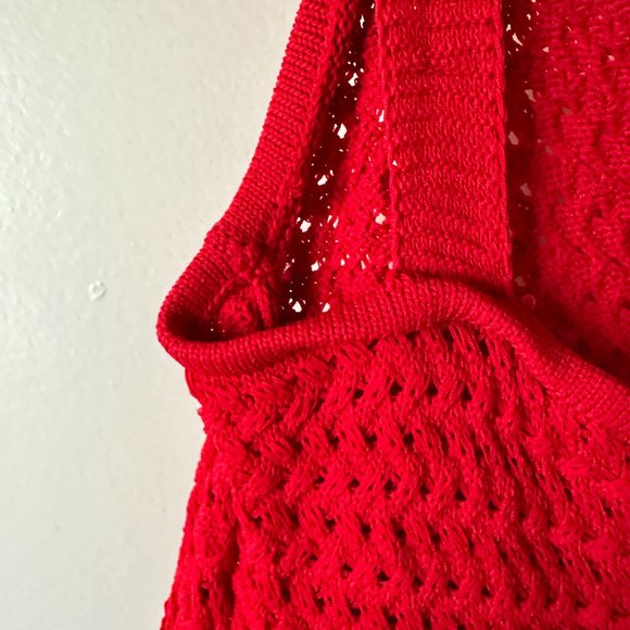 TEXTURED KNIT TANK Line and Dot Medium - Picture 9 of 9
